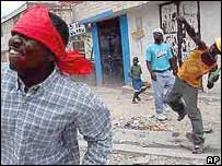 Oposicionistas do Haiti