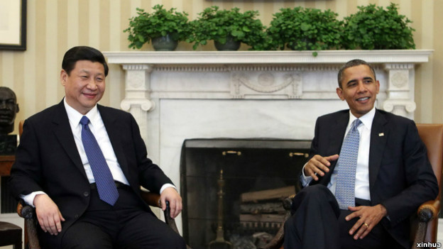 習近平和奧巴馬