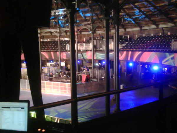 My View to the Auditorium...