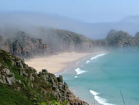 Porthcurno beach by Duncan Jeggo