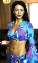 Aeryn in her glad rags.