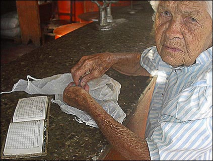 Señora jubilada (Foto: Raquel Pérez)