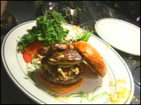 Hambúrguer de US$ 175