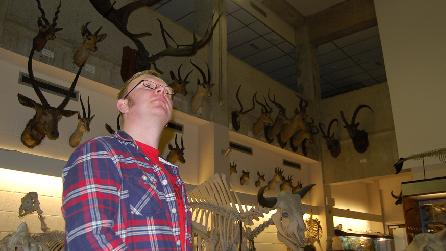 Adam Walton at Bangor University Museum Adam Walton at Bangor University Museum