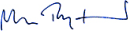 Mark Byford signature
