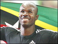 O velocista Kim Collins