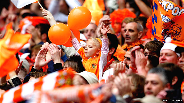 Blackpool fans