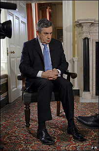 گوردون براون، نخست وزیر بریتانیا