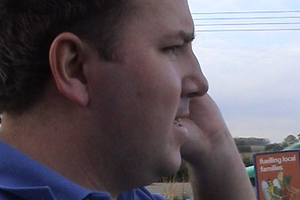 Stuart has overcome a childhood stammer to run a successful haulage business in Suffolk.