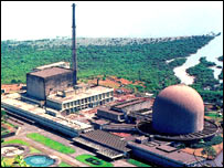 भारत का एक परमाणु संयंत्र