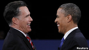 Ông Romney và Obama
