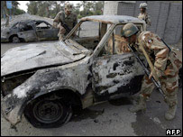 Irak'ta bir saldırı sonrası