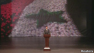 仇恨阿薩德的人把阿薩德的講話比作希特勒1941年5月4日在柏林克羅爾歌劇院的著名演講