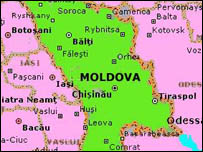 Карта Молдови