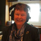 Dorothy Rodgers in the BBC Radio Ulster Studio recording her story for Days Like Thi