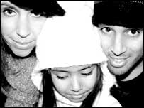 Catherine Damadoran, daugher Pryasha and partner Nick