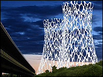 Tinsley Towers (artist's impression © Insite)