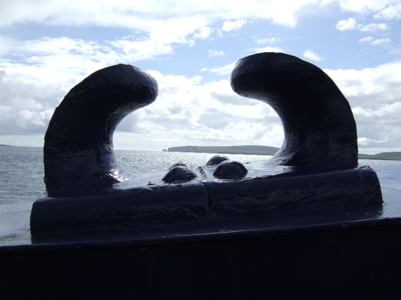 Fetlar from the Ferry.