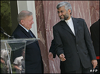 والنتین سوبولوف و سعید جلیلی