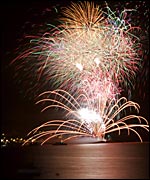 Fireworks on the 2nd night, 2008
