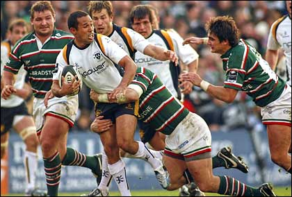 Leicester v Worcester. Photo copyright Ian Smith.