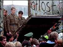 The end of the Berlin Wall