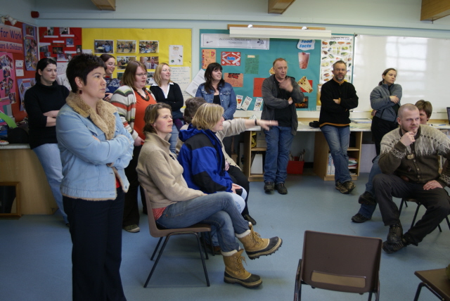 More classroom work. (It had to be done.)