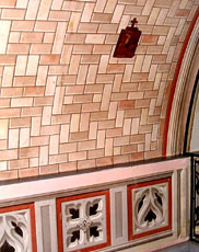 Wall of the Italian Chapel, Orkney