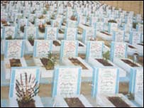 وادئی حسین میں قبریں