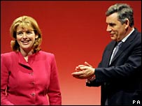 Ruth Kelly and Gordon Brown