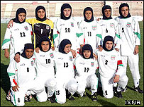 تيم ملی فوتبال زنان ايران