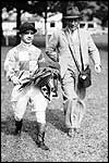 Sir Gordon Richards and trainer F.T Templeman