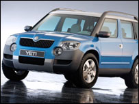 Škoda Yeti (zdroj: www. skoda-auto.com)
