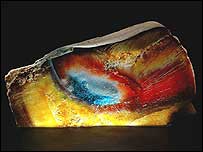 work from present arts exhibition