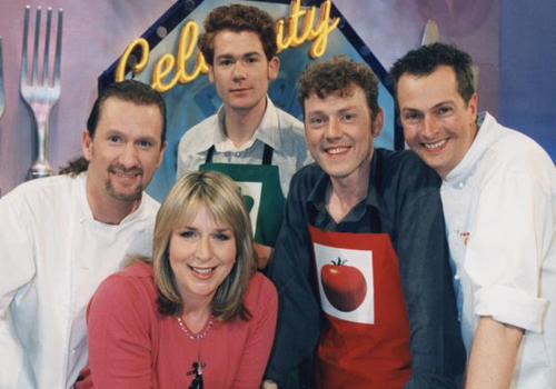 Paul Rankin, Nick Nairn and Fern Britton with guests.