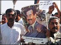 سنی ها در بعقوبه از صدام حسين حمايت کردند