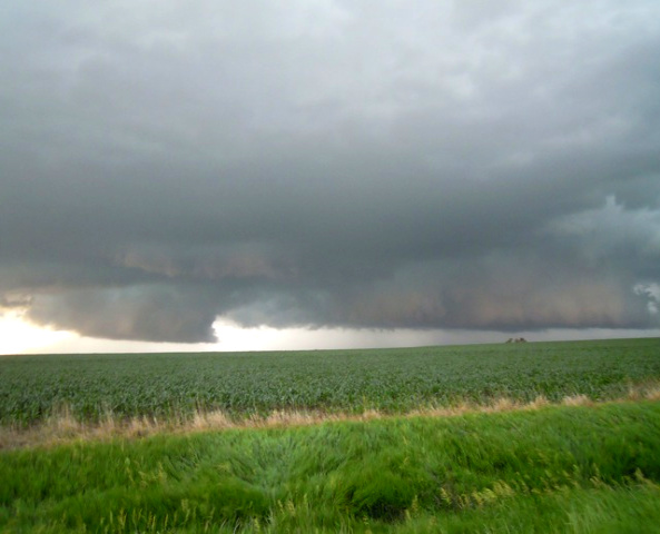 storm over midwest USA, 19 June 2011