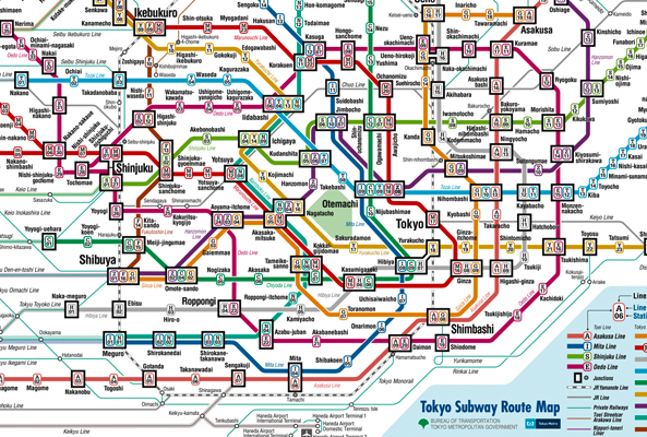 tokyo subway map