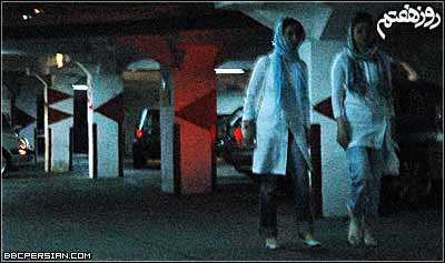 پرسه زنی بچه های تهرانی جمعه شب