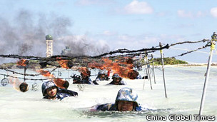 Tập trận của Trung Quốc