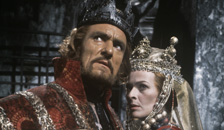 Actors in a 1970 production of Macbeth