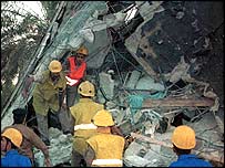 دھماکوں کے بعد