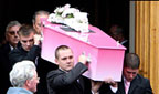 Samantha Madigan's funeral