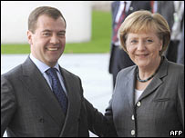 Меркель та Медведєв