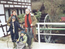 Frederic and his family in the Thuringian Forest
