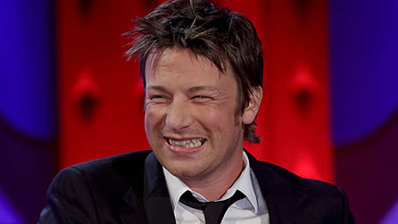 Jamie Oliver on Friday Night With Jonathan Ross (image: BBC/Hot Sauce)