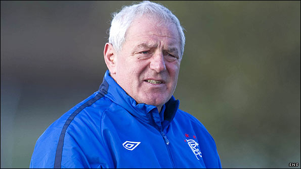 Rangers manager Walter Smith
