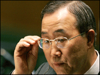 UN Secretary-General, Ban Ki-moon 