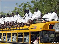 अराफ़ात पहाड़ी की ओर