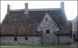 The back of the Langlois house